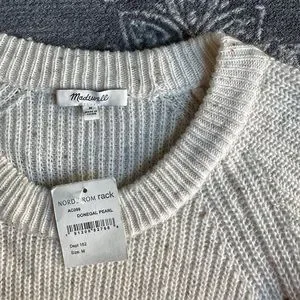 Madewell Dresses Madewell Curvedhem Sweater Dress In Donegal